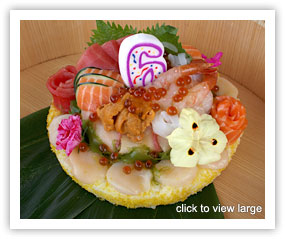 Small Sushi Cake